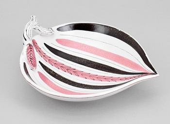 SKÅL, fajans, Stig Lindberg, Gustavsberg, sign.