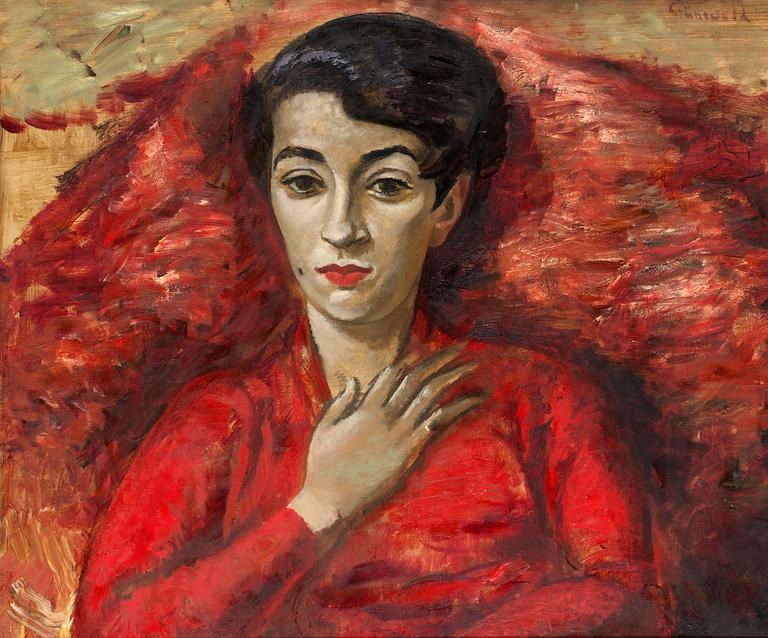 Isaac Grünewald, "Ninette de Castro-Feijo".