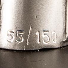 Carl-Fredrik Reuterswärd/ The Non-Violence Project Foundation, a signed and numbered sculpture 55/150 in humanium metal.