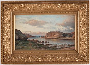 Berndt Lindholm, 'Solnedgång i Bohuslän' (Sunset Bohuslän).