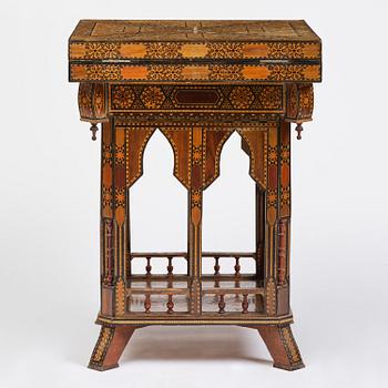 Spelbord, Damaskus Syrien, omkring år 1900.