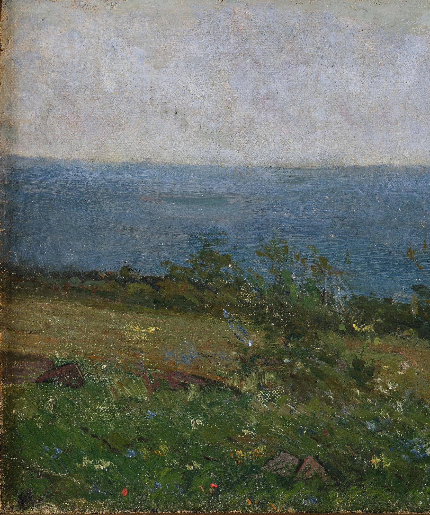 Carl Fredrik Hill, "Sjöstrand" ("By the sea").