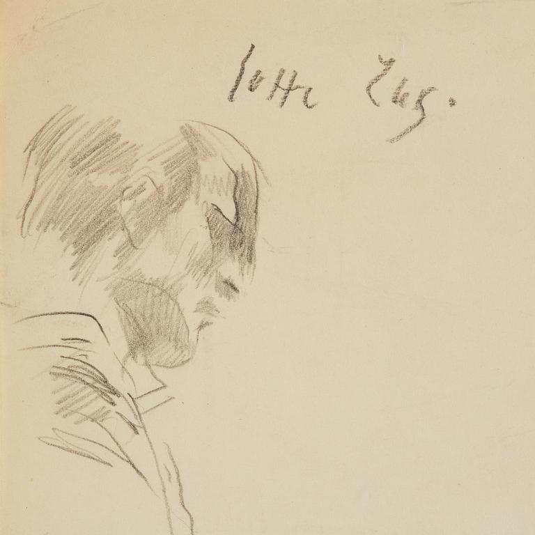 Lotte Laserstein, Pianist.