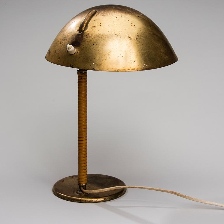PAAVO TYNELL, TABLE LAMP. Manufactured by Taito Oy, 1940s.