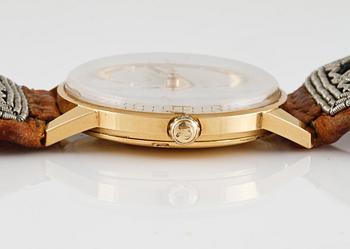 ARMBANDSUR, Omega Seamaster, 18k guld, ca 1960-talet.