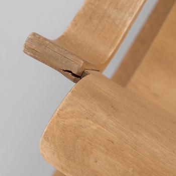 An Alvar Aalto 'No 31' easy chair by O.y Huonekalu-ja Rakennustyötehdas, Finland 1930's.