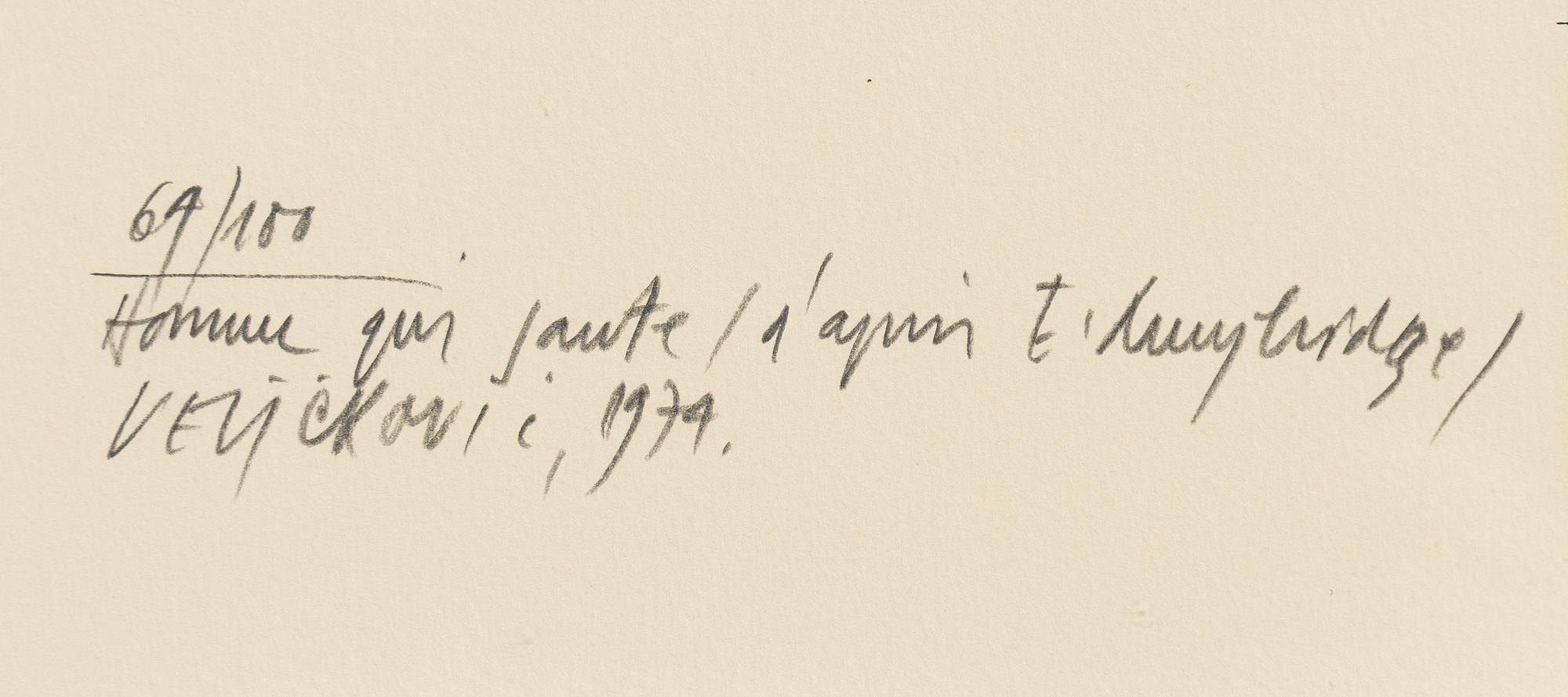 Vladimir (Vlada) Veličković, Untitled.