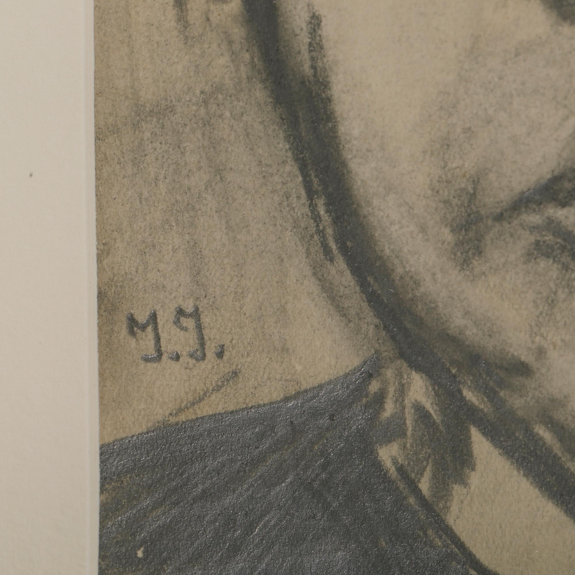 IVAN IVARSSON, drawing, signed.