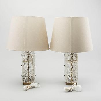 A PAIR OF TABLE LAMPS  FROM ELPE-ARMATUR, SECOND HALF OF 20TH CENTURY.