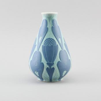 VAS, flintgods, Josef Ekberg, Gustavsberg, 1922.