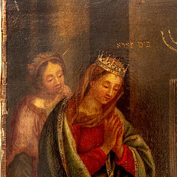 Okänd konstnär 1700/1800-tal , olja på duk.