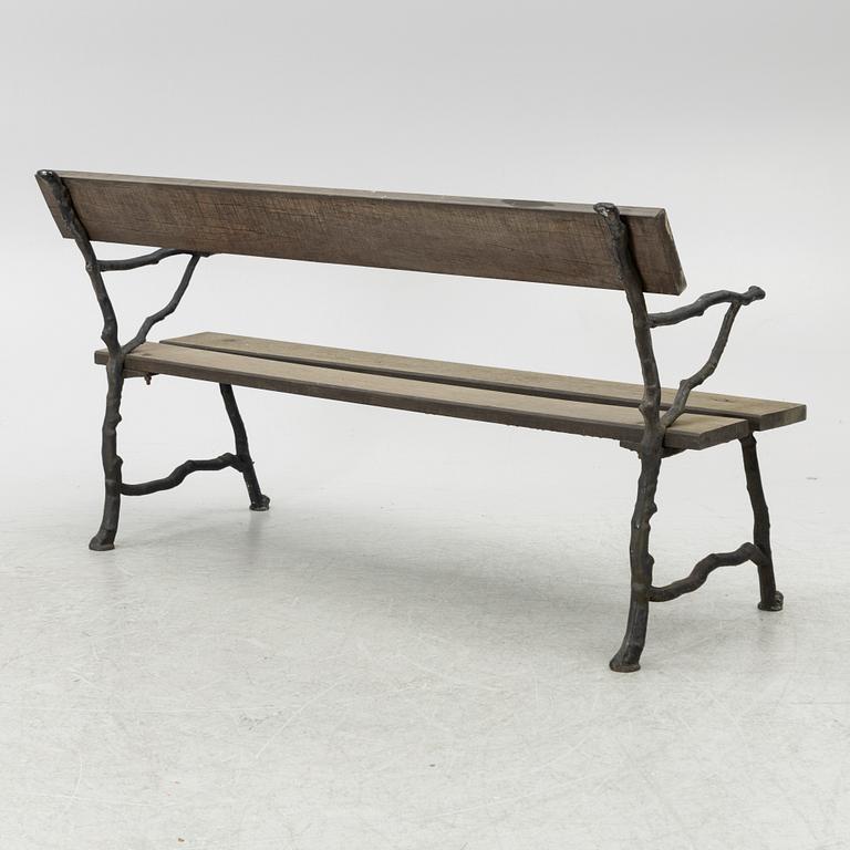 Trädgårdssoffa, tidigt 1900-tal.