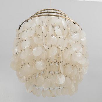 Shell lamp, 1970s.