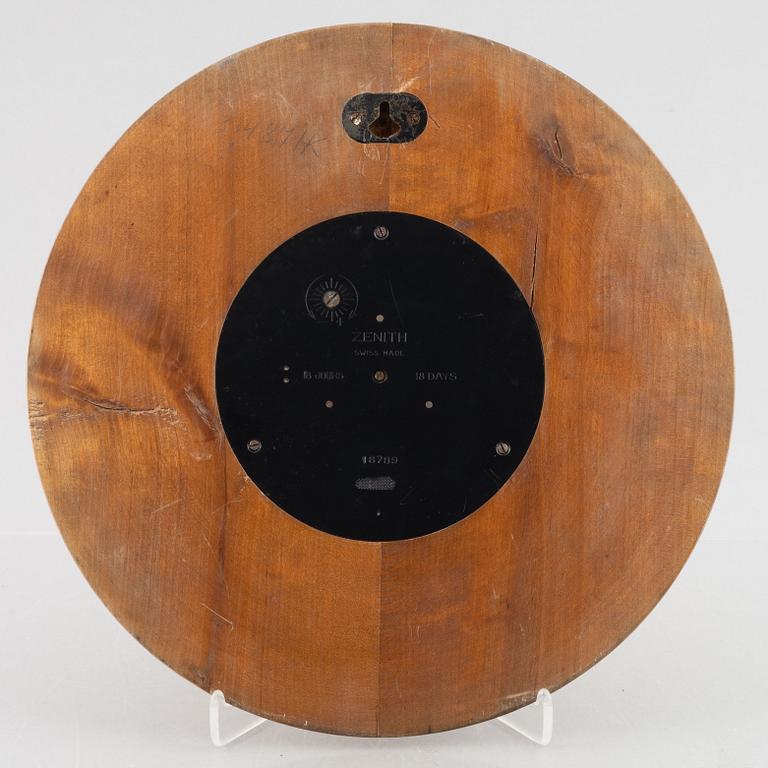 Väggur, Zenith, 18-dagarsverk, 1900-talets mitt.
