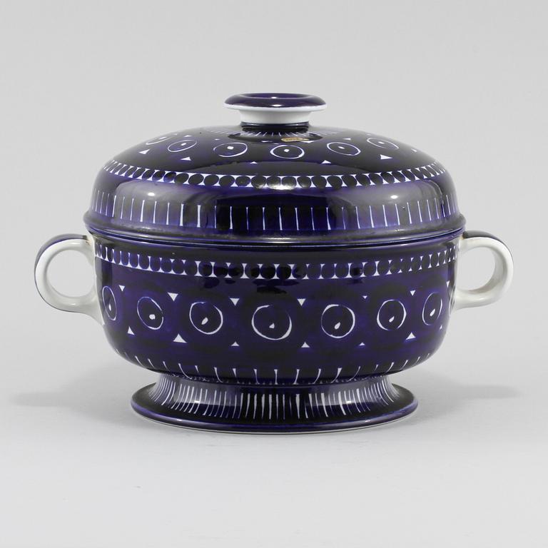 TERRIN, porslin, "Valencia", Ulla Procopé, Arabia, Finland, 1900-talets andra hälft.