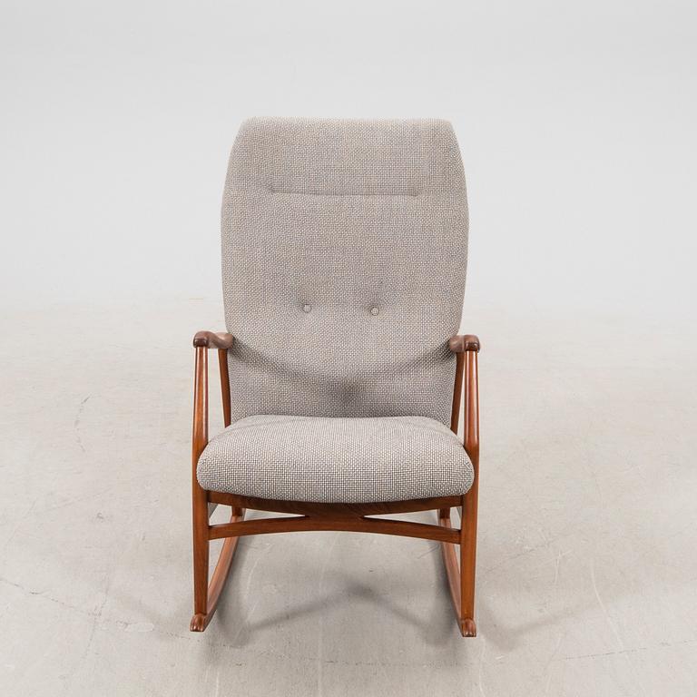 Kurt Olsen, gungstol för  Slagelse Møbelfabrik 1950/60-tal.