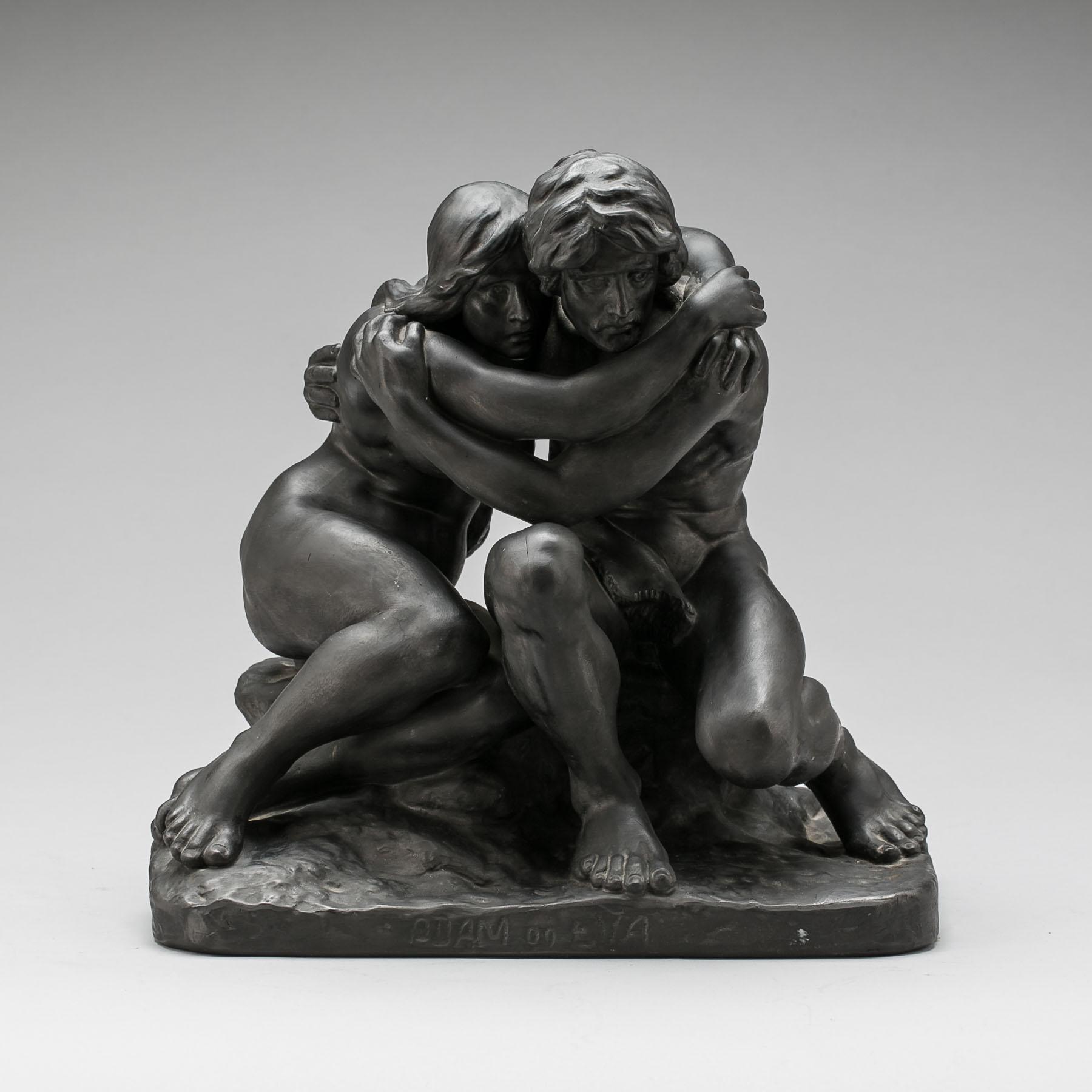 SKULPTUR, terracotta, Hans Gyde-Petersen, P Ipsens Enke, 1900-talets första hälft.