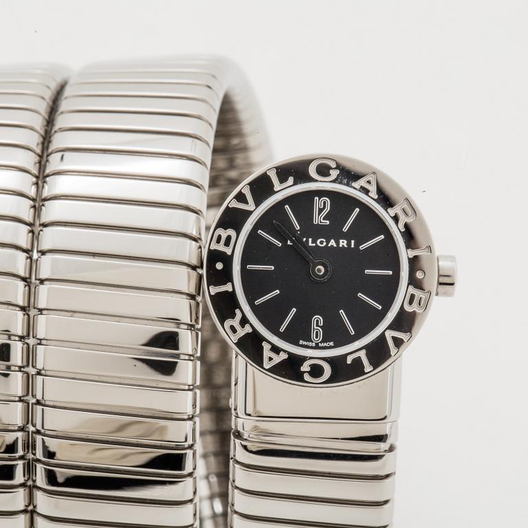 Bvlgari, Tubogas, wristwatch,  19 mm.