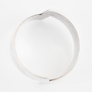 Armring, stel, silver, Studio Johan Dahlbäck, Göteborg 1991.