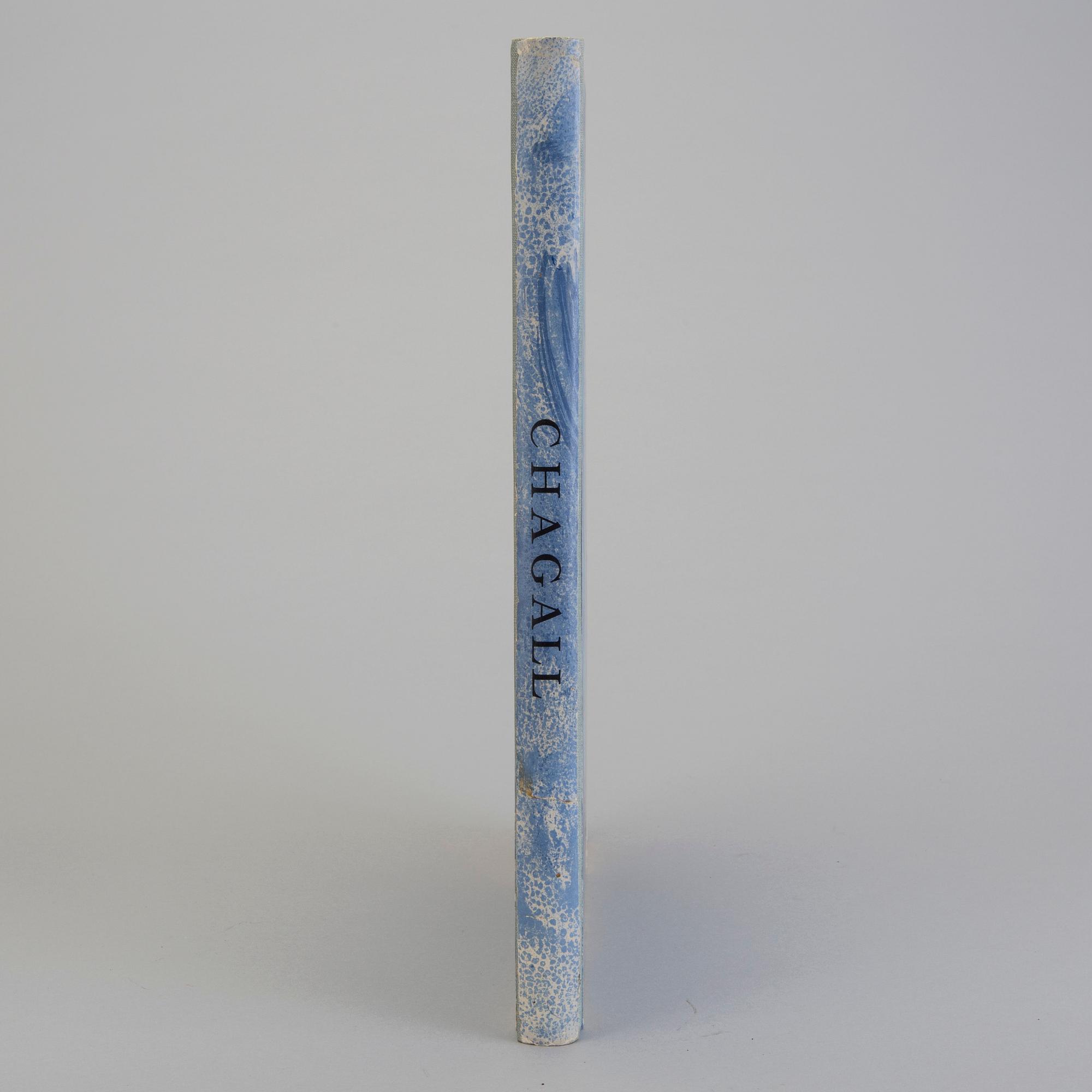 MARC CHAGALL, book with 30 lithographs (incl. cover and title page) 18 of which in colour, "Illustrations for the Bible".