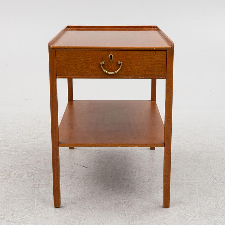 Josef Frank, a model 914 bedside table, Svenskt Tenn, before 1985.