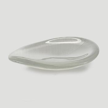 Tapio Wirkkala, Skål, "Lehti" (Blad), signerad Tapio Wirkkala Iittala.