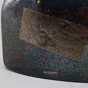 FLASKA, glas, Bertil Vallien, Kosta Boda, Artist Collection, 1900-talets fjärde kvartal.