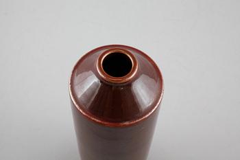 Unique stoneware vase by CARL-HARRY STÅLHANE, Rörstrand, signed and dated -57.