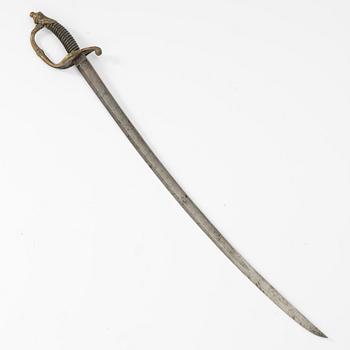 A 19th century Dutch/German sabre.