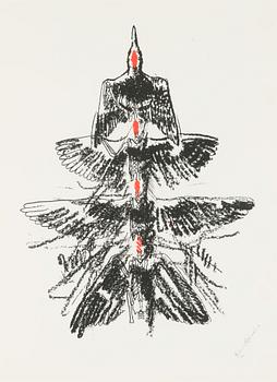 Kimmo Kaivanto, lithograph, signed and dated -91, numbered 16/60.
