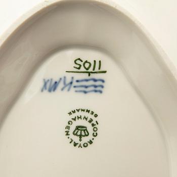 Royal Copenhagen, coffee service, 27 pieces, porcelain, "Blue Fluted", Denmark.
