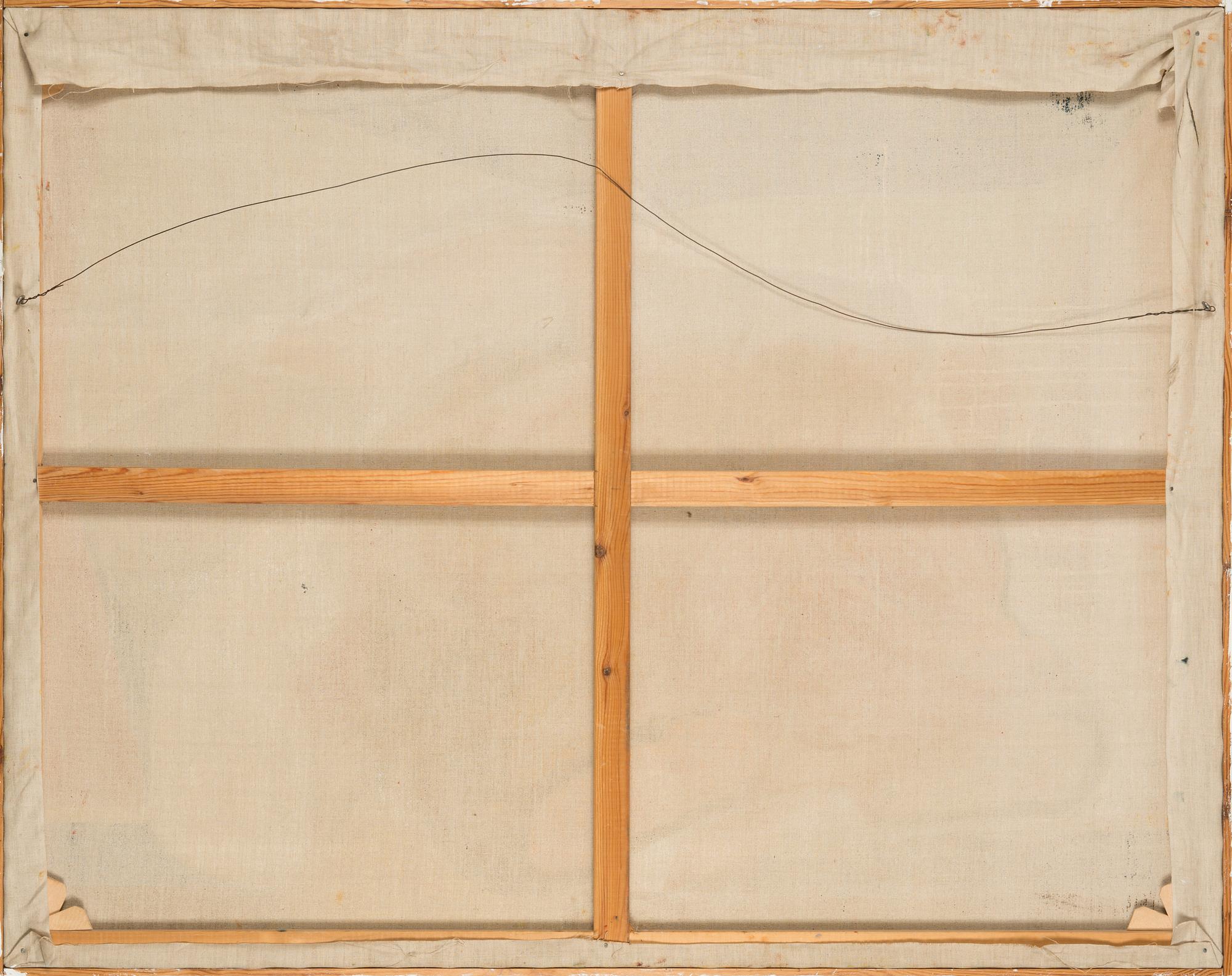 Hannu Rönkkönen, oil on canvas, signed and dated -70.