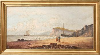 OKÄND KONSTNÄR, olja på duk, otydl sign.