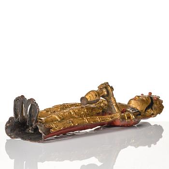 Stående Avalokiteshvara, brons. Möjligen Korea.