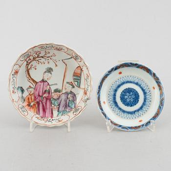 Eleven pieces of Chinese porcelain, 18th and 19th century.