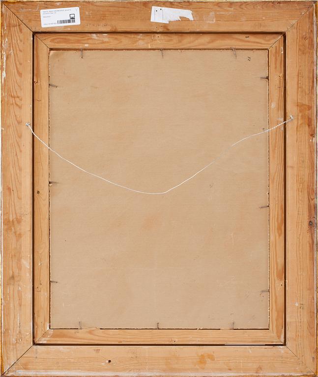 ISAAC GRÜNEWALD, gouache på pannå. Sign.