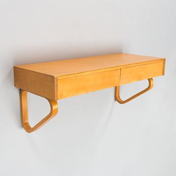 Alvar Aalto, a mid-20th-century console / shelf 114 for O.Y. Huonekalu- ja Rakennustyötehdas A.B.
