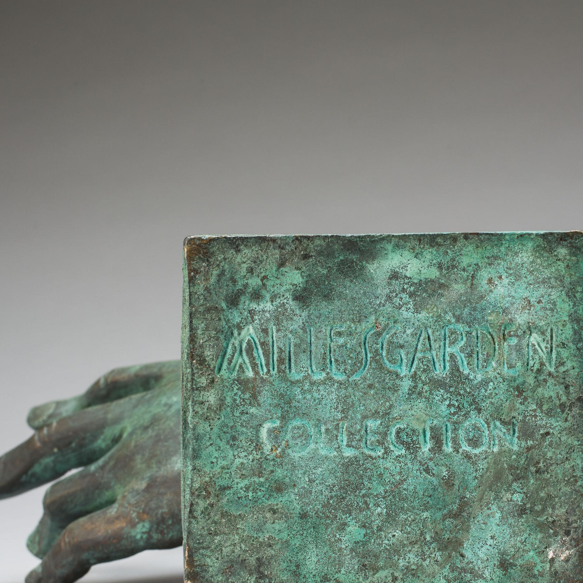 CARL MILLES, efter, skulptur, brons, märkt Millesgården Collection.