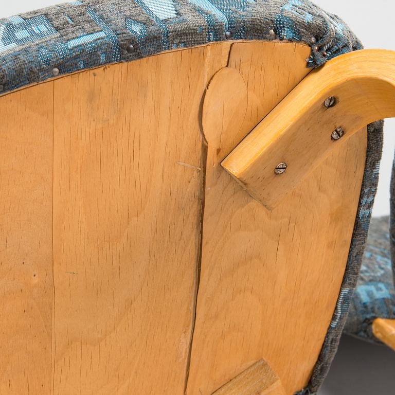 Alvar Aalto, tuolipari, malli 62, O.Y. Huonekalu- ja Rakennustyötehdas A.B. 1900-luvun puoliväli.