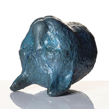 Dagmar Norell, a glazed ceramic sculpture of a feline, probably 1950s-60s.