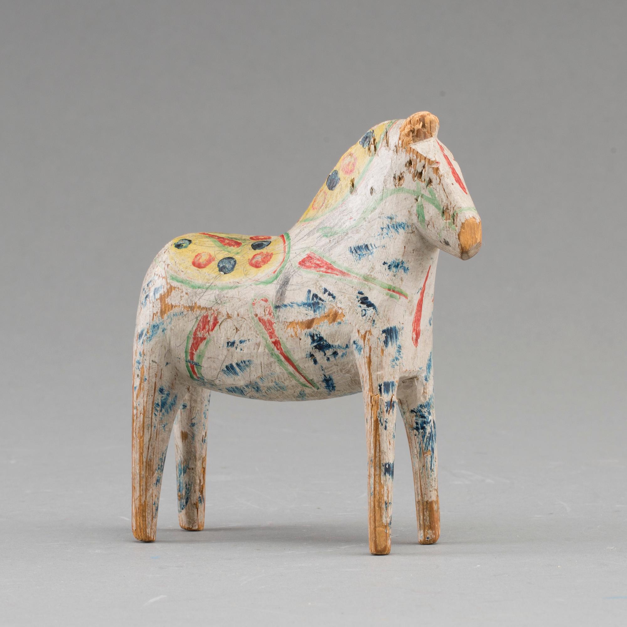 A DALA HORSE FROM MORA DALARNA. Ca 1900.