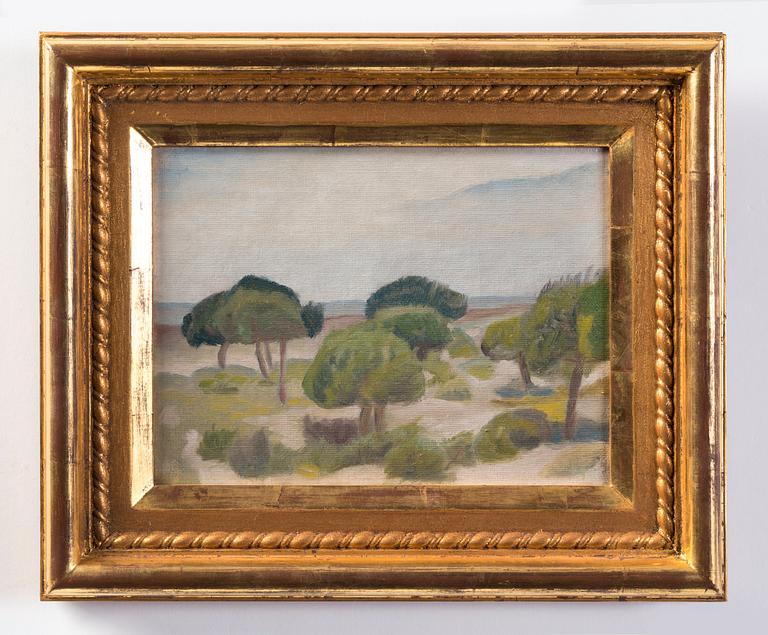 Ivan Aguéli, "Spanskt landskap" (Spanish landscape).