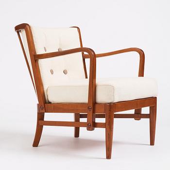 Otto Schulz, a Swedish Modern armchair, Boet, Gothenburg, 1930-40s.