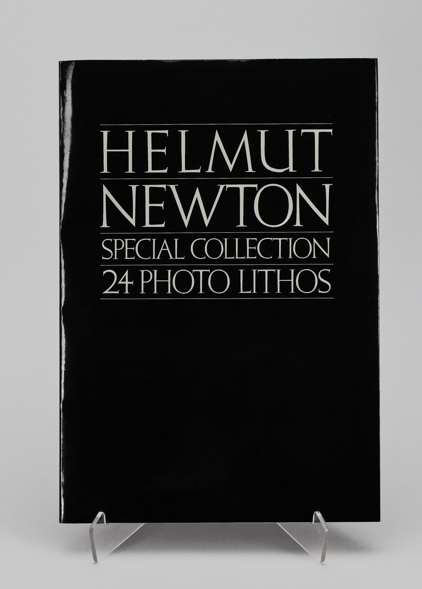 HELMUT NEWTON, mapp, "Special Collection", 1979, innehållandes 24 st offsetlitografier, First edition.