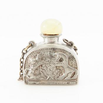 Aladin Rosine perfume bottle early 1900s France.