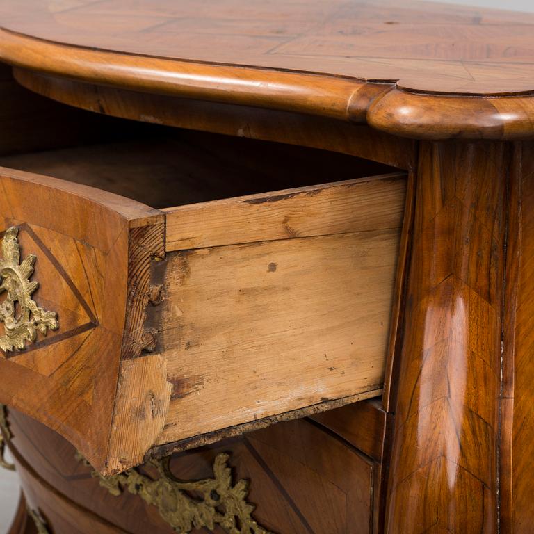 A second half of the 18th century chest of drawers.