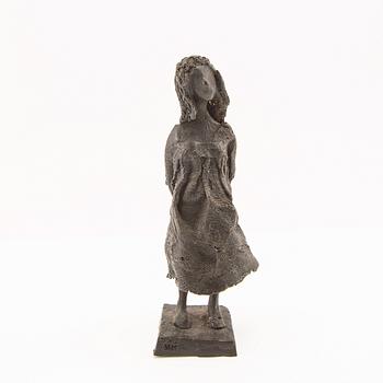 Monika Meschke, skulpturer 2 st en signerad och numrerad 1/8 brons.