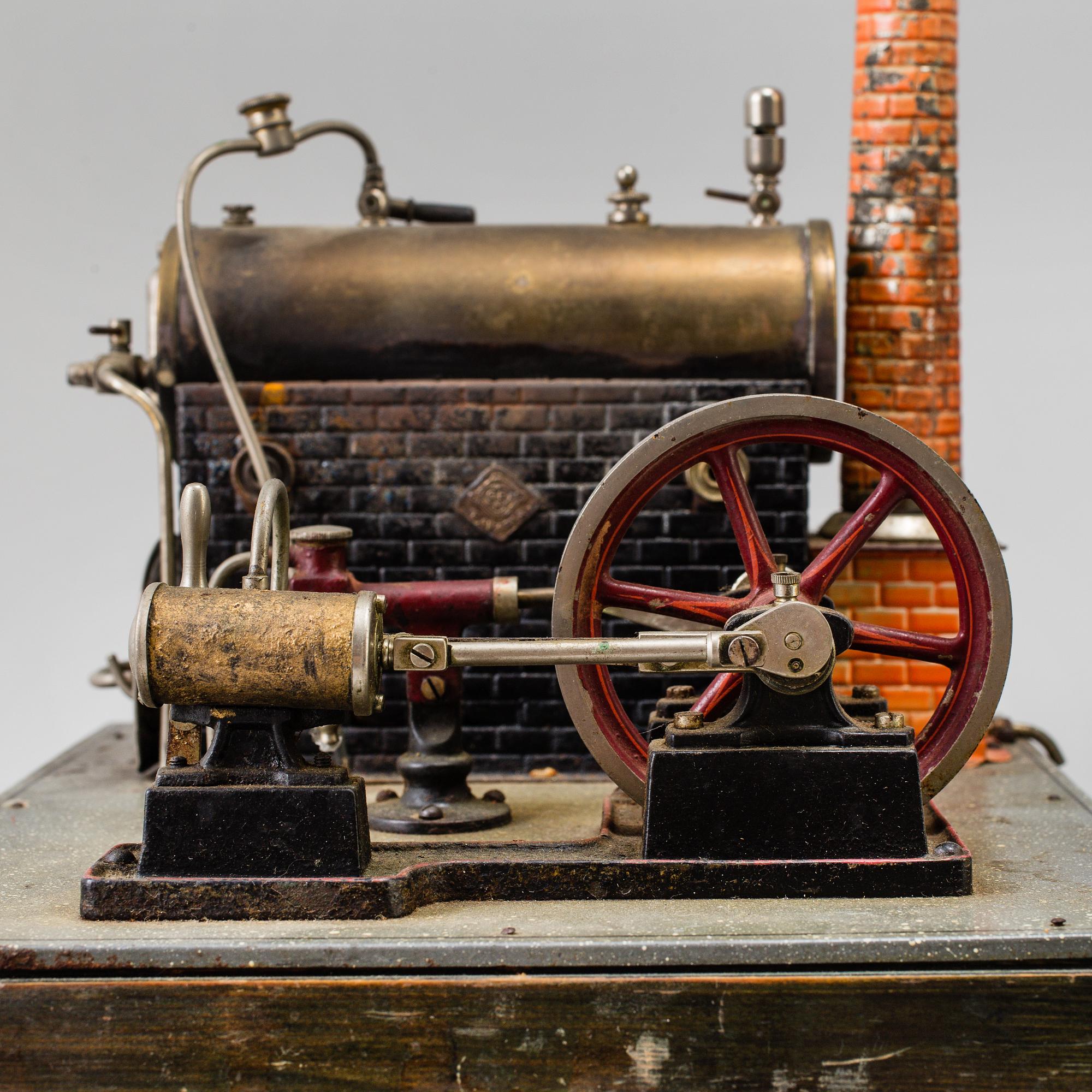 Two steam engines, Germany, early 20th century.