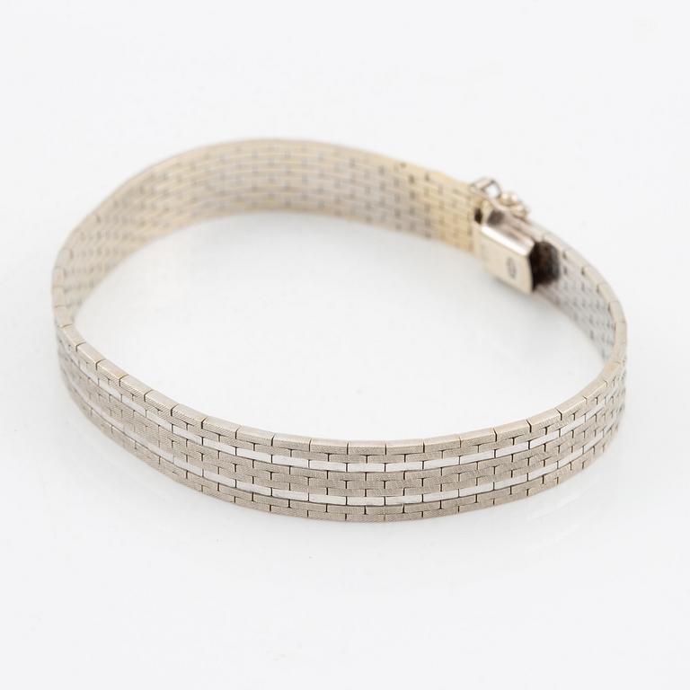 Bracelet, 18K white gold.