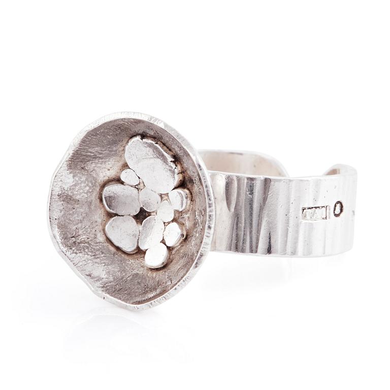 Rosa Taikon, ring sterlingsilver, Stockholm 1972.